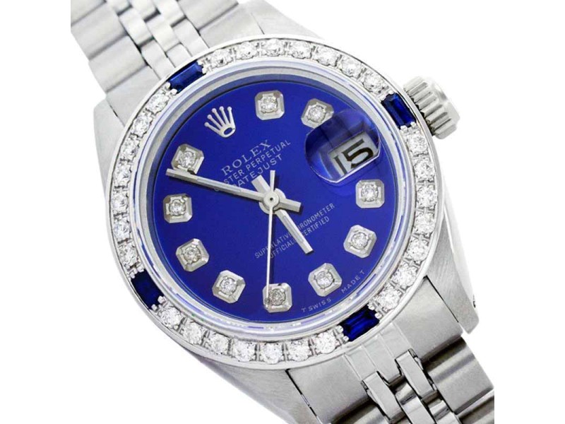 Rolex oyster perpetual sapphire on sale