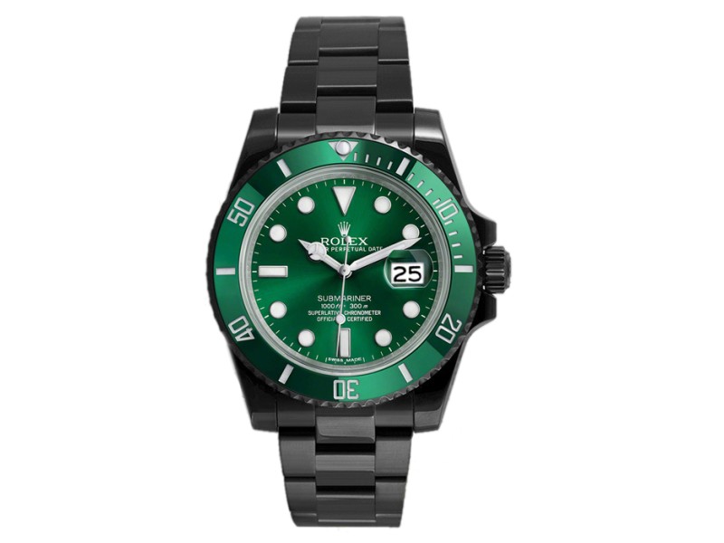 Rolex submariner green ceramic hotsell