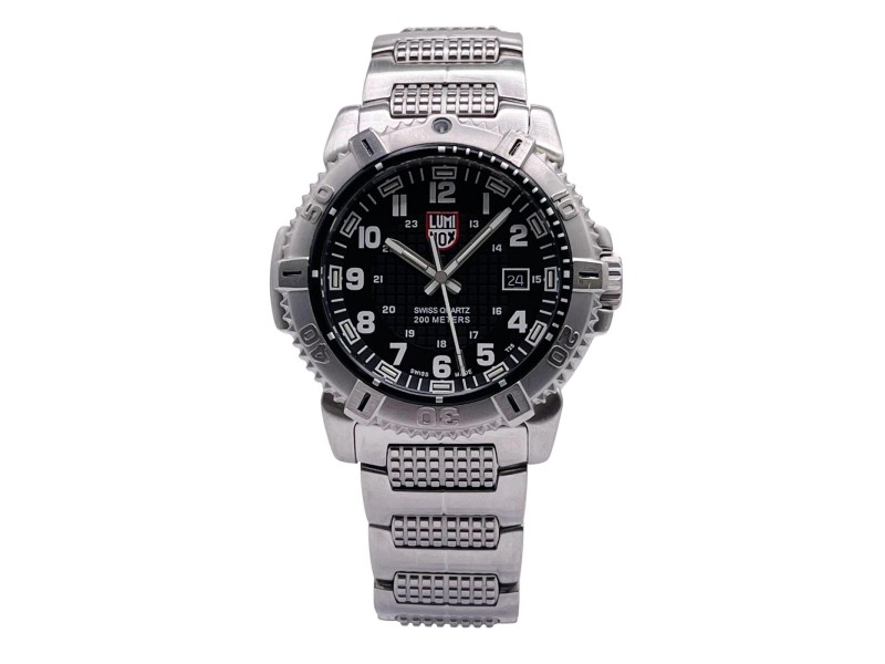Luminox Modern Mariner Series Steel Black Dial Quartz Watch Luminox Buy at TrueFacet