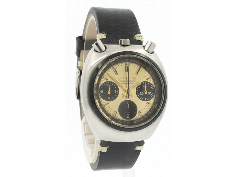 Vintage citizen bullhead chronograph discount