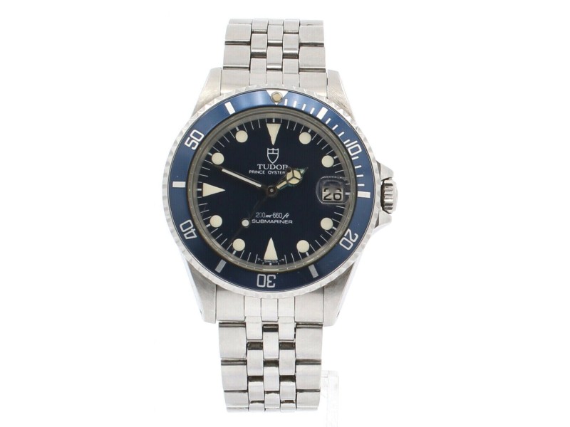 Tudor prince oysterdate blue dial top