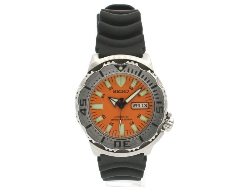 Seiko orange monster watch shop