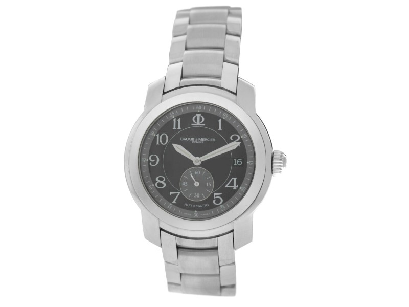 Baume Mercier Capeland MV045221 Stainless Steel Date Automatic 39MM Watch Baume Mercier Buy at TrueFacet