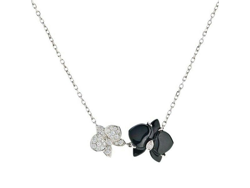 Cartier necklace flower hot sale