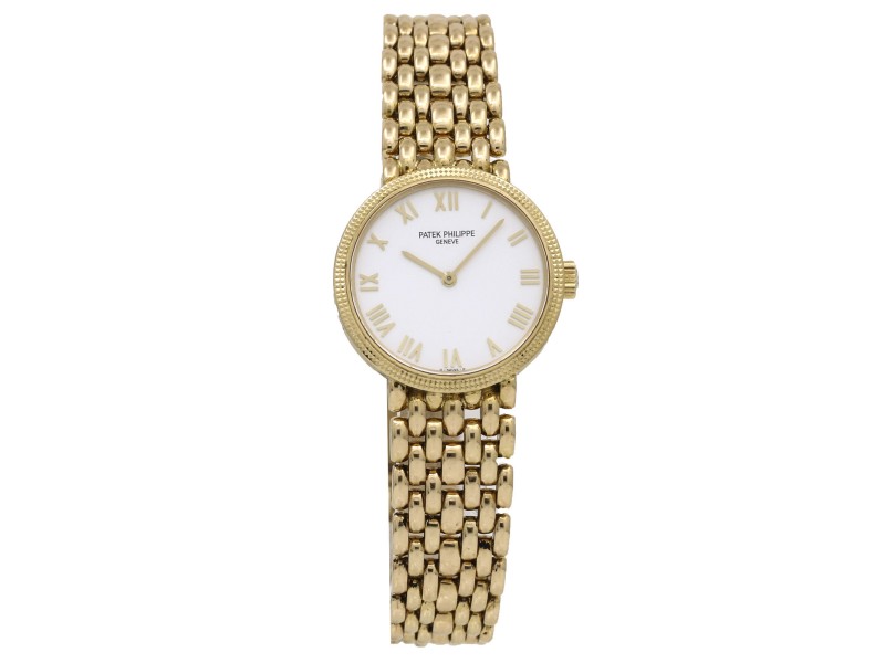 Patek philippe women's gold watch sale