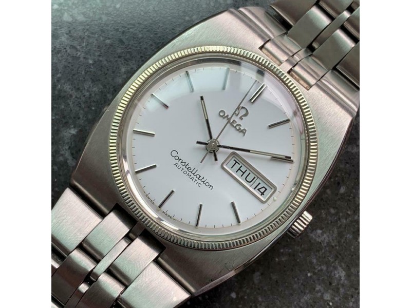 OMEGA Men s Constellation Cal.752 Day Date Automatic C.1970s Swiss Vintage SEB1 OMEGA Buy at TrueFacet