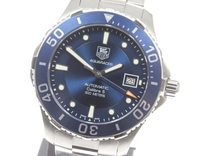 Tag Heuer Aquaracer WAN2111 Stainless Steel Automatic 42mm Mens Watch Tag Heuer Buy at TrueFacet