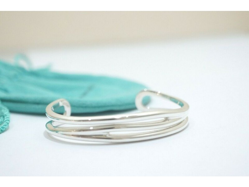 Tiffany and co silver cuff shop