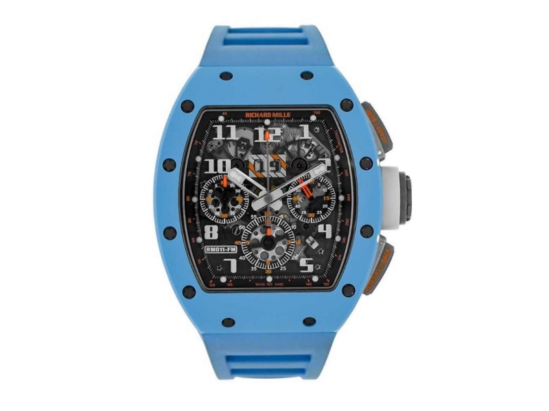 Richard Mille RM011 Americas Titanium Limited Edition Baby Blue Theme Richard Mille Buy at TrueFacet