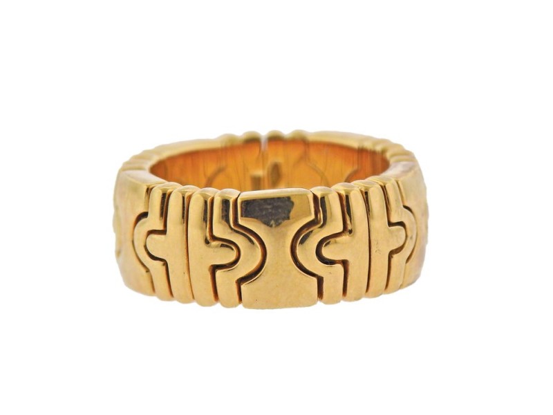 Bulgari Parentesi Gold Band Ring Other Buy at TrueFacet