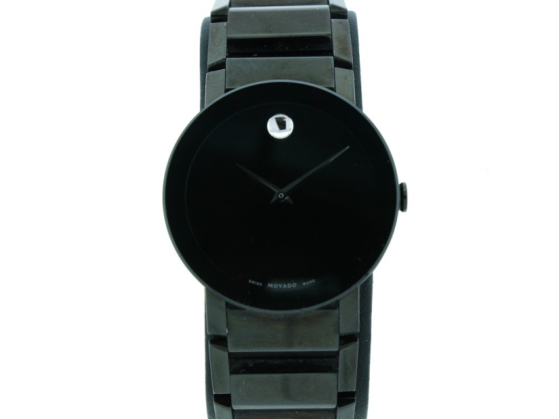 Movado sapphire black store