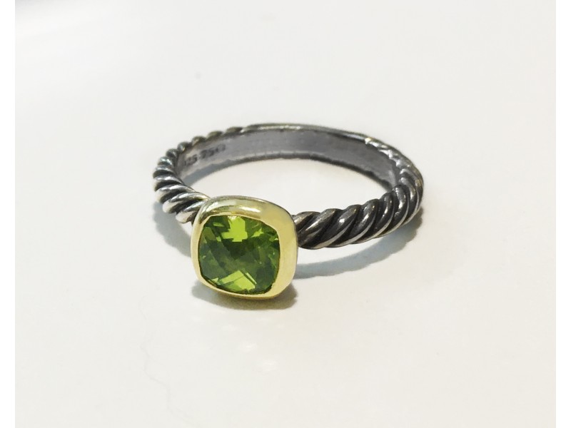 David yurman peridot ring sale