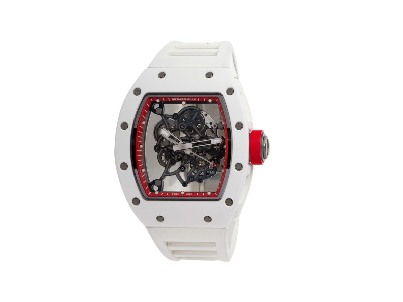 Richard Mille RM55 Bubba Watson White Asia Edition Watch Richard Mille Buy at TrueFacet