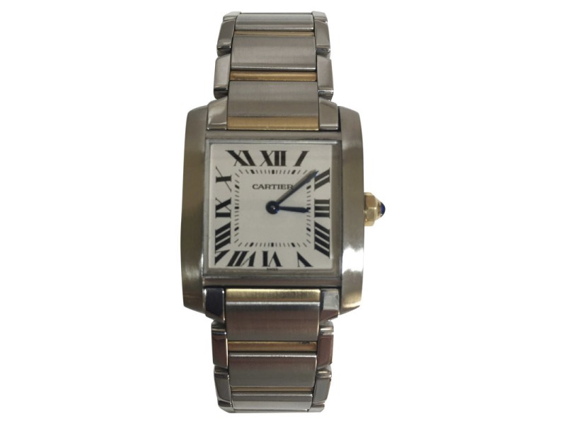 Cartier Tank Francaise 2301 25mm Womens Watch Cartier Buy at TrueFacet