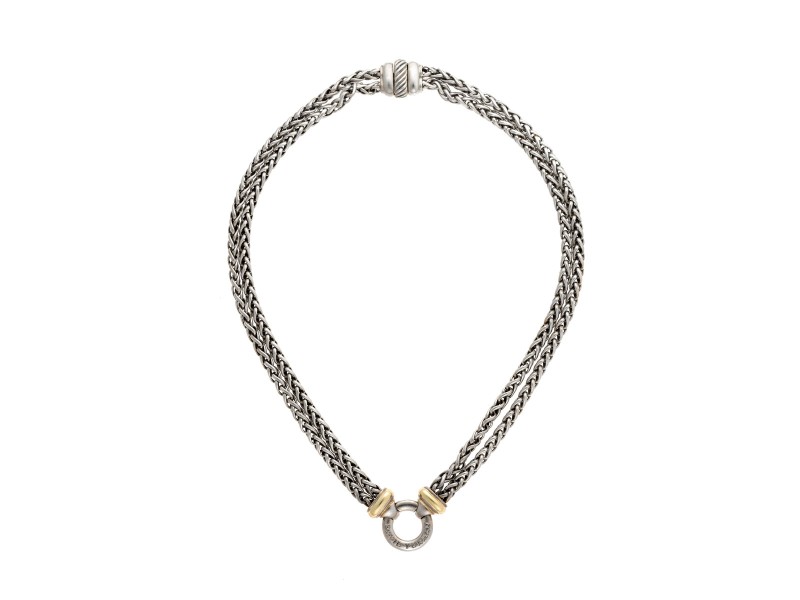 David yurman double wheat necklace deals