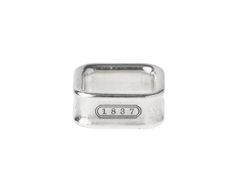 Sterling silver square ring top