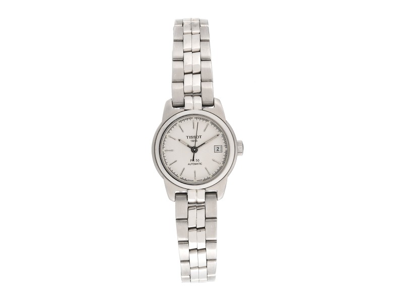 Tissot PR50 Stainless Steel Automatic 25mm Womens Watch Tissot Buy at TrueFacet