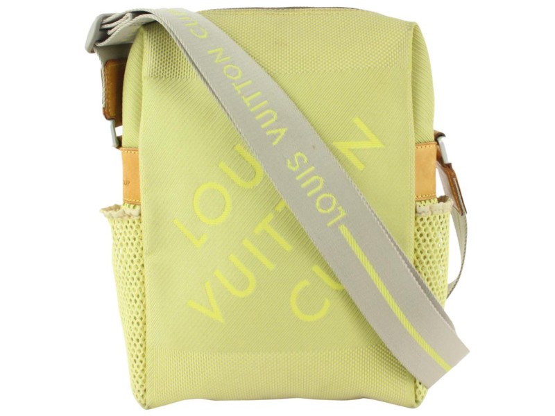 Lime green louis vuitton bag on sale