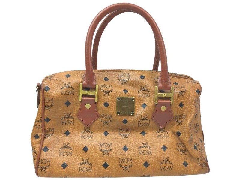 Mcm boston bag cognac shop