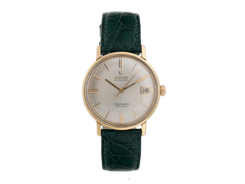 Omega Vintage Seamaster Gold Tone Stainless Steel Automatic 36mm Mens Watch Omega Buy at TrueFacet