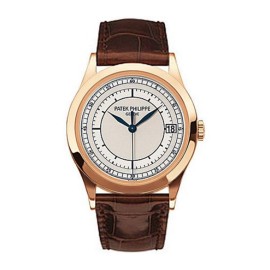 Patek Philippe Calatrava 18k Rose Gold Men's 38mm Watch