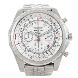 Breitling A44362 Bentley Motors Chronograph White Dial Mens Watch 