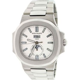 Patek Philippe Complications Nautilus 41mm Automatic Steel Watch Box Papers 5726