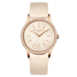 Patek Philippe 4897R 010 Rose Gold Ladies Calatrava Watch 