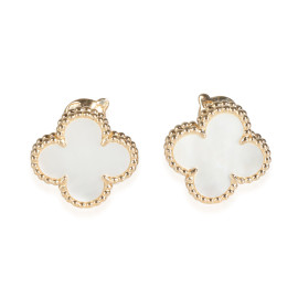 Van Cleef & Arples Alhambra Earrings in 18k Gold