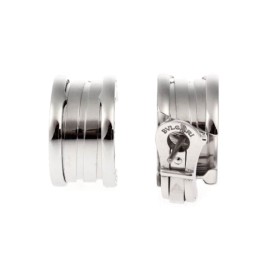Bulgari B.zero1 18K White Gold Earrings