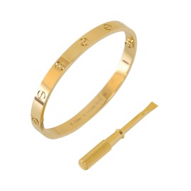 Cartier Love Bracelet 18K Yellow Gold Size 16
