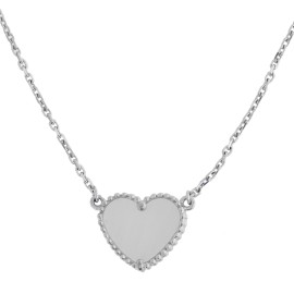 Van Cleef & Arpels Lucky Alhambra White Mother Of Pearl Pendant Necklace 