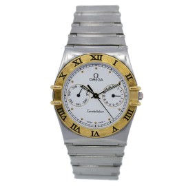 Omega Constellation Chronograph 34mm Two-Tone Watch