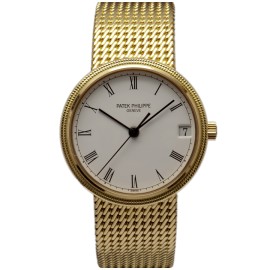 Patek Philippe 18k Yellow Gold Calatrava Watch