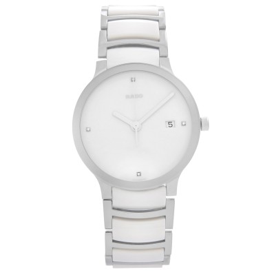 Rado Centrix Jubile Steel Ceramic White Dial Quartz Mens Watch R30927722 Rado Buy at TrueFacet