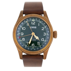 Oris Big Crown Pointer Date Bronze Green Dial 40mm