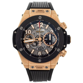 Hublot Big Bang Unico King Skeleton Rose Gold Rubber
