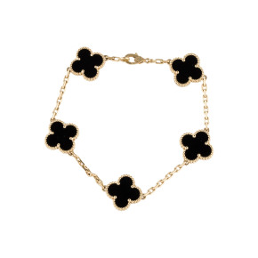 Van Cleef & Arpels Vintage Alhambra 5 Motif Bracelet