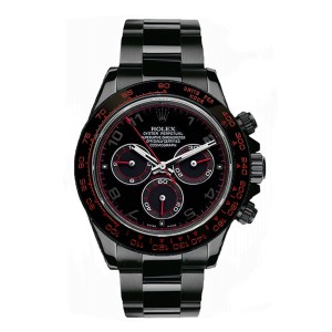 Rolex daytona dlc black on sale