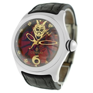 Corum Bubble Lucifer Date Steel Limited Edition 45MM Watch Corum Buy at TrueFacet