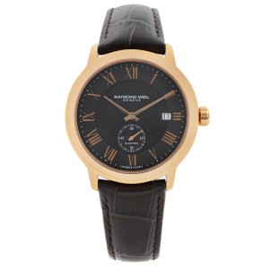 Raymond weil maestro rose gold outlet