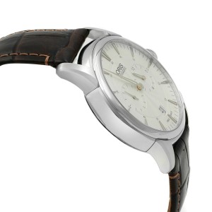 Oris Artelier Regulateur Steel Leather White Dial Automatic Watch 01 749 7667 Oris Buy at TrueFacet