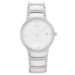 Rado Centrix Jubile Steel Ceramic White Dial Quartz Mens Watch R30927722 Rado Buy at TrueFacet