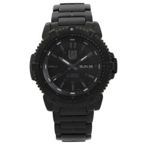 Luminox Modern Mariner 45mm Steel Black Dial Automatic Mens Watch Luminox Buy at TrueFacet