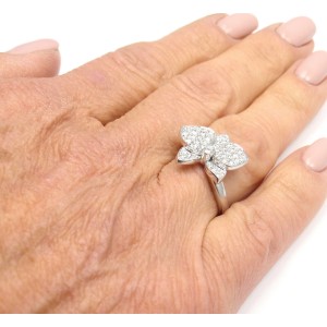 Cartier flower ring new arrivals