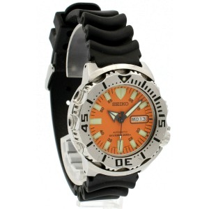 SEIKO Orange Monster Diver s 200M Automatic 43mm Men s Watch 7S26 0350 Seiko Buy at TrueFacet