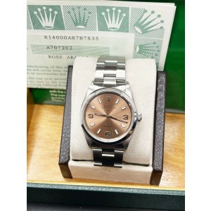 Rolex air king rose gold top