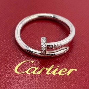 Juste un clou ring white gold best sale