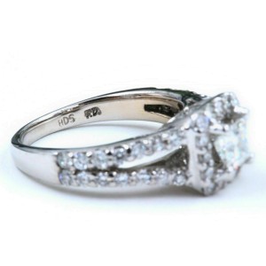 Helzberg Diamonds Diamond Engagement Ring 1.00 Tcw 18k White Gold 4 299 Retail Helzberg Buy at TrueFacet