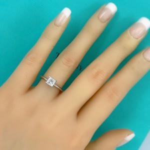 Tiffany 0.3 carat ring on sale